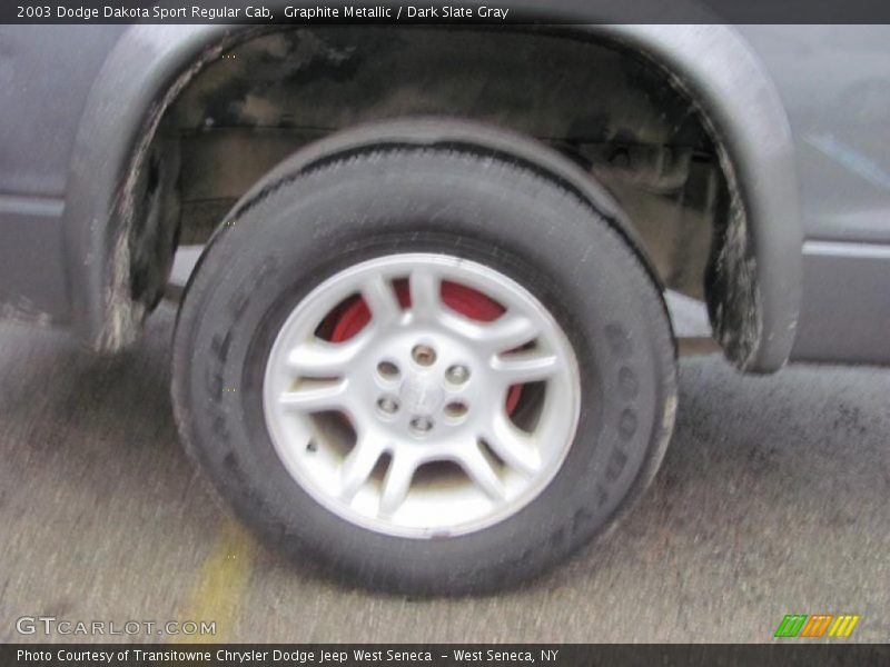 Graphite Metallic / Dark Slate Gray 2003 Dodge Dakota Sport Regular Cab