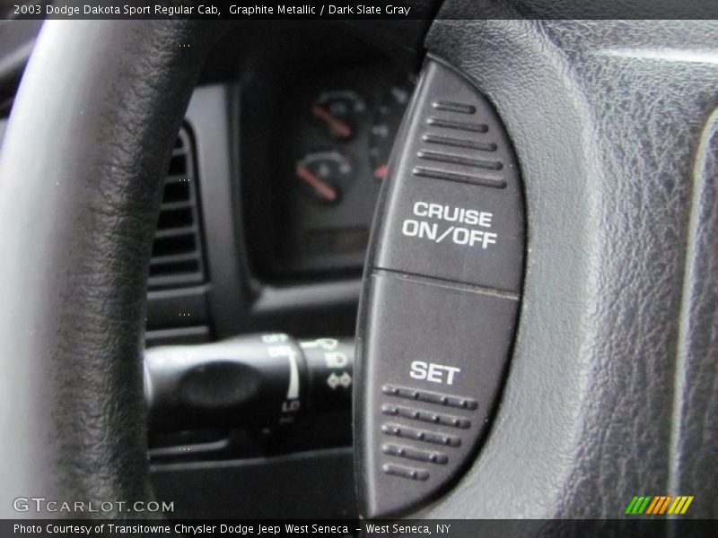 Graphite Metallic / Dark Slate Gray 2003 Dodge Dakota Sport Regular Cab