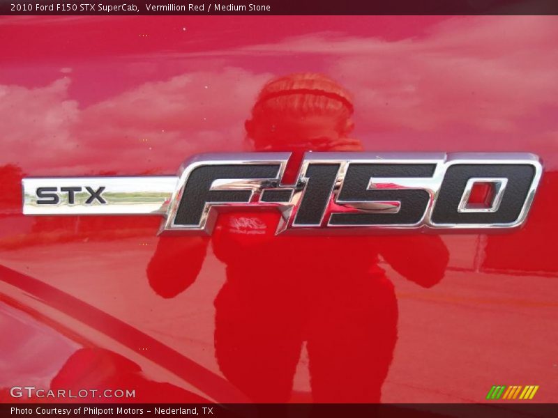 Vermillion Red / Medium Stone 2010 Ford F150 STX SuperCab