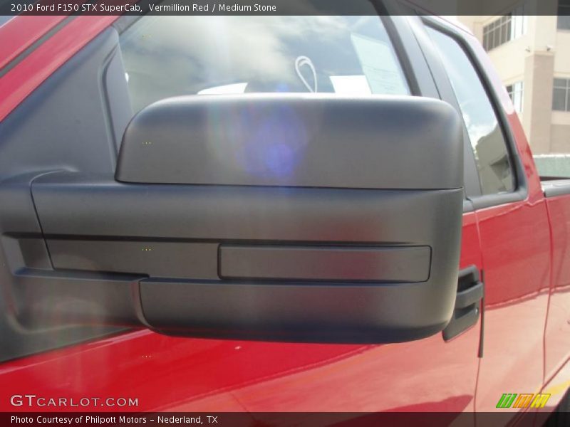 Vermillion Red / Medium Stone 2010 Ford F150 STX SuperCab