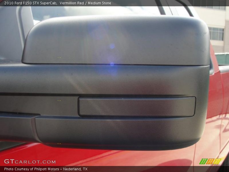 Vermillion Red / Medium Stone 2010 Ford F150 STX SuperCab
