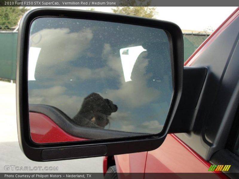 Vermillion Red / Medium Stone 2010 Ford F150 STX SuperCab