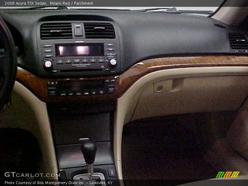 Milano Red / Parchment 2008 Acura TSX Sedan
