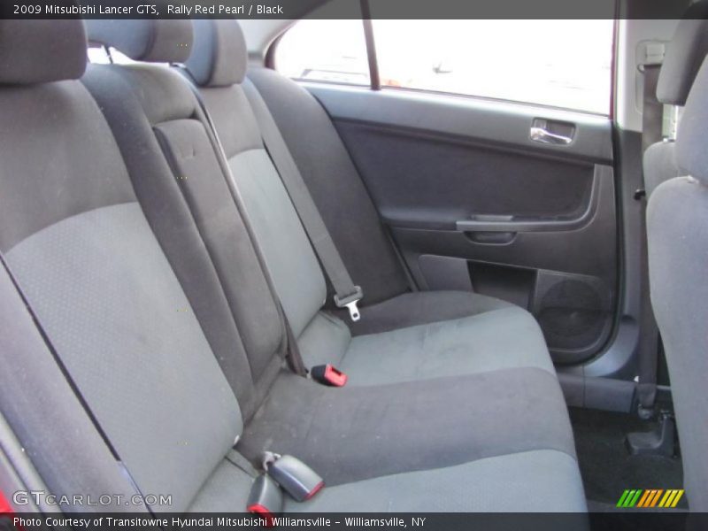 Rally Red Pearl / Black 2009 Mitsubishi Lancer GTS