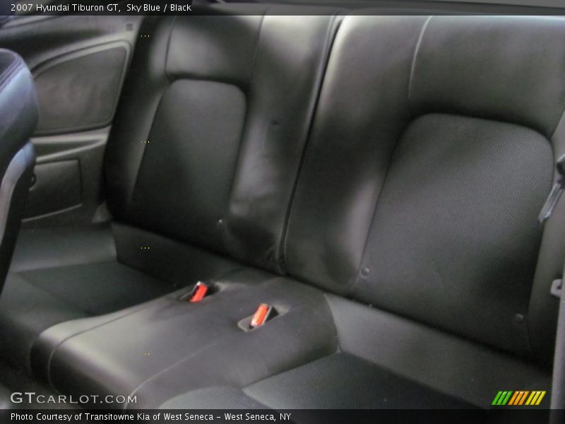 Sky Blue / Black 2007 Hyundai Tiburon GT