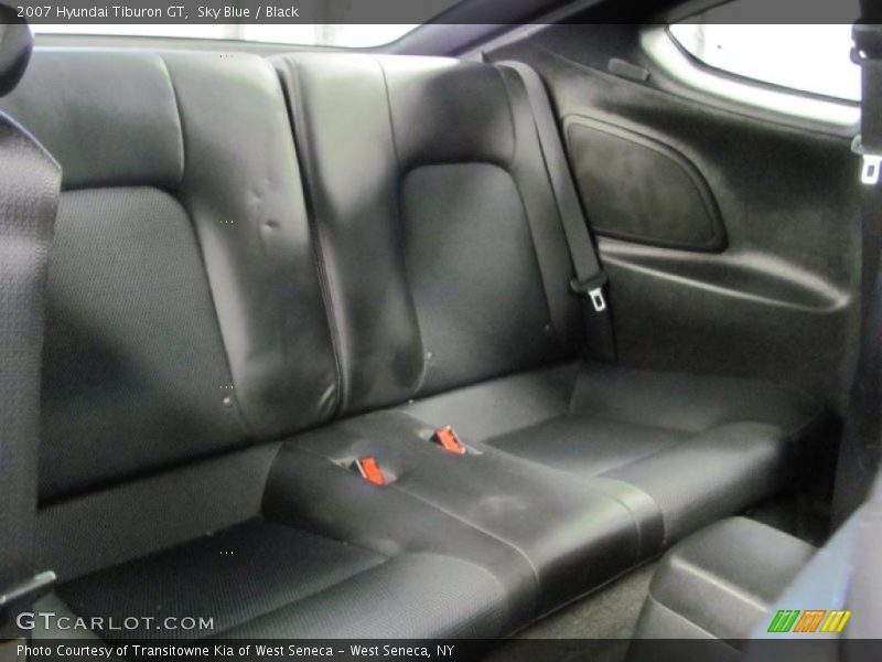 Sky Blue / Black 2007 Hyundai Tiburon GT