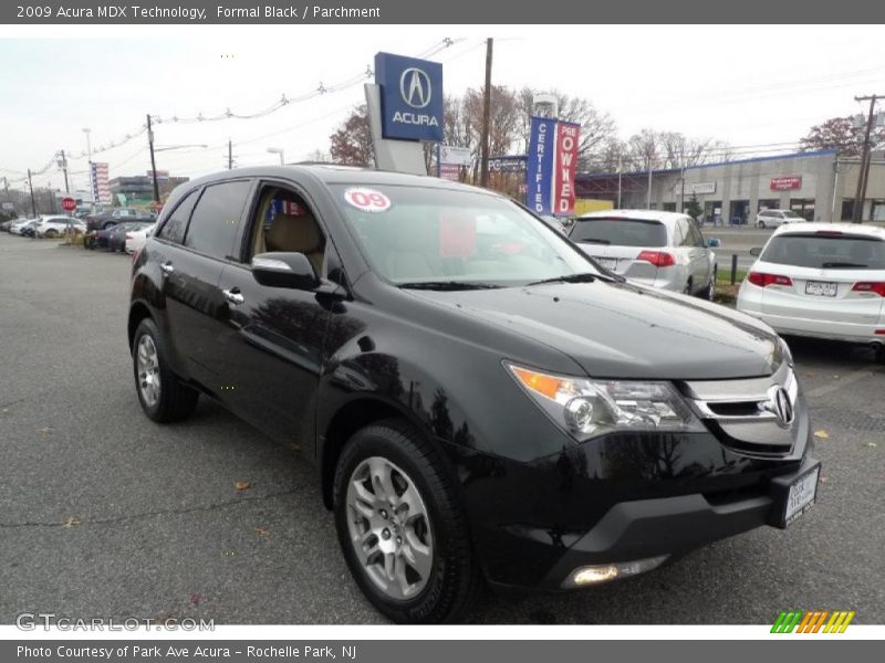 Formal Black / Parchment 2009 Acura MDX Technology