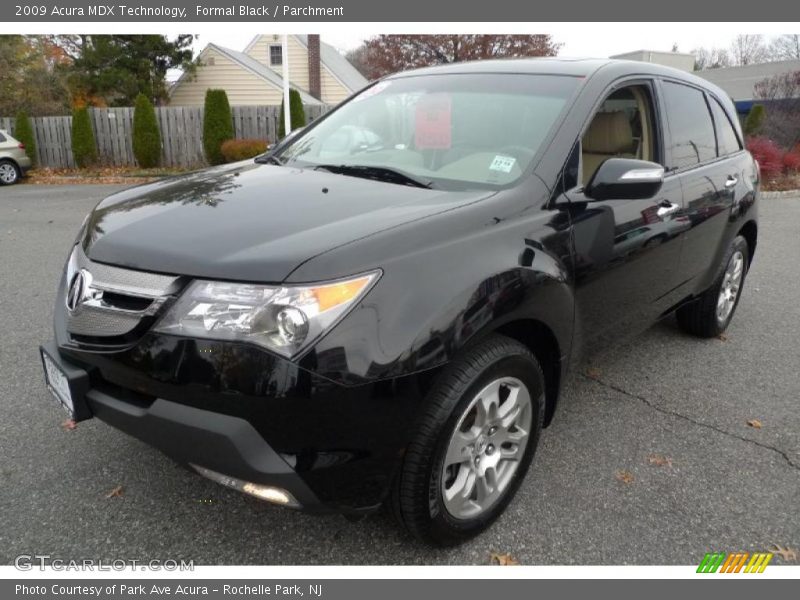 Formal Black / Parchment 2009 Acura MDX Technology