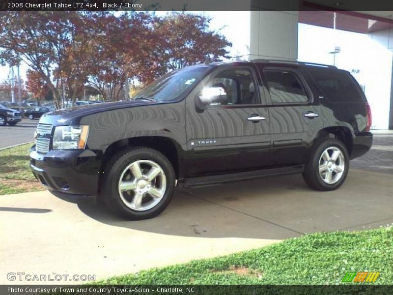 Black / Ebony 2008 Chevrolet Tahoe LTZ 4x4