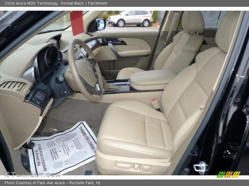 Formal Black / Parchment 2009 Acura MDX Technology