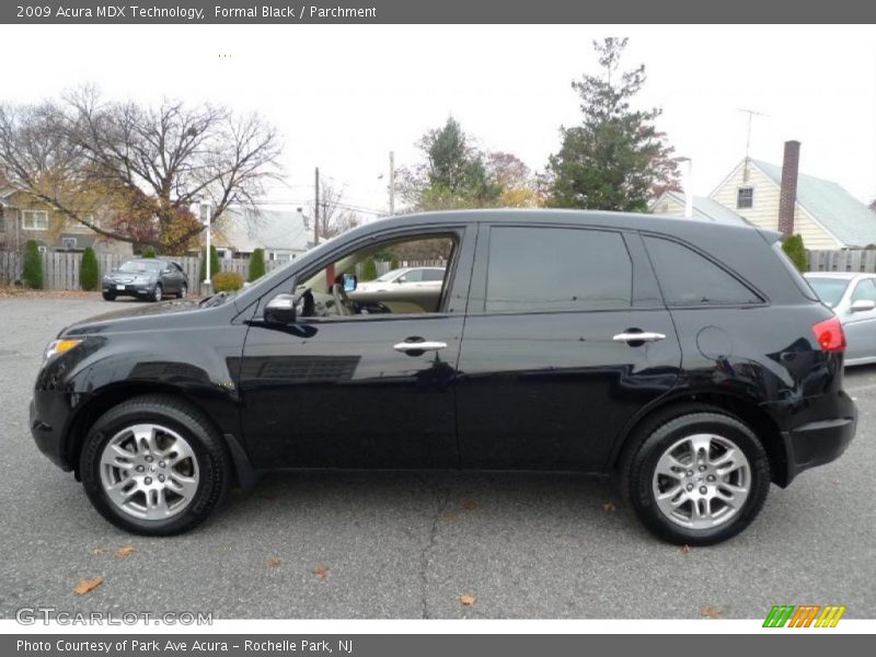 Formal Black / Parchment 2009 Acura MDX Technology