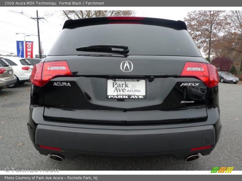 Formal Black / Parchment 2009 Acura MDX Technology