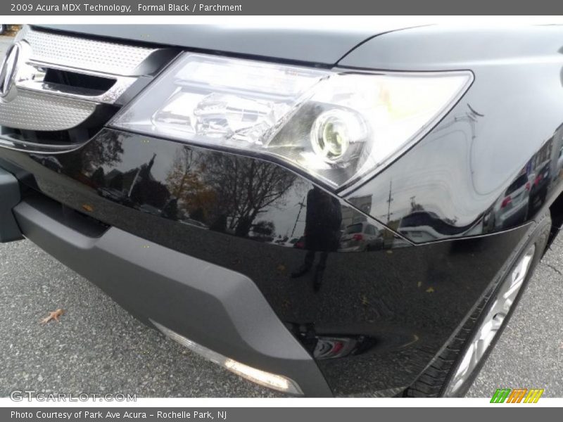 Formal Black / Parchment 2009 Acura MDX Technology