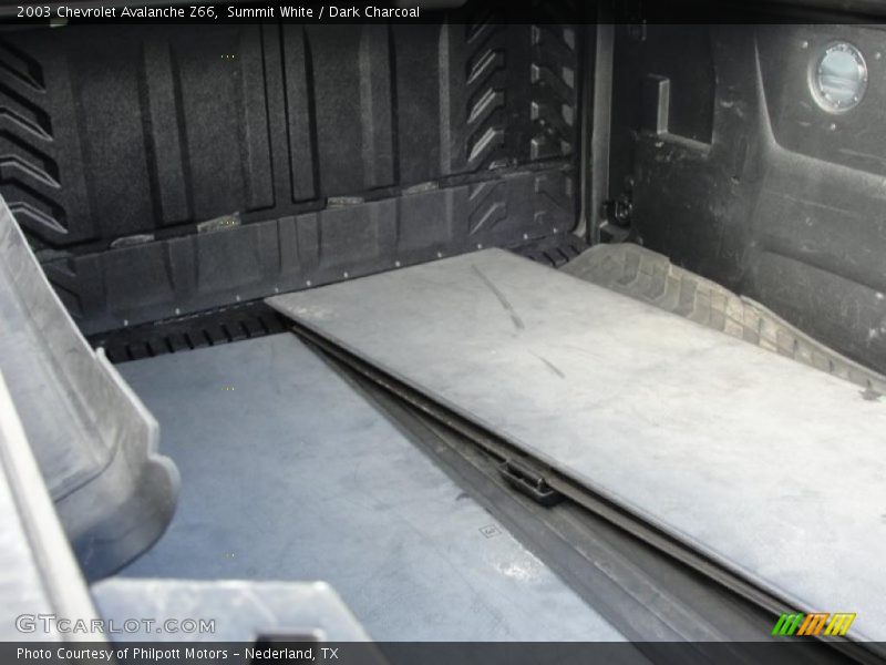 Summit White / Dark Charcoal 2003 Chevrolet Avalanche Z66