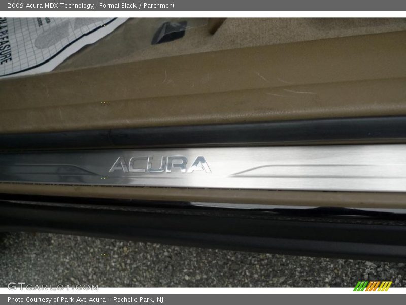 Formal Black / Parchment 2009 Acura MDX Technology