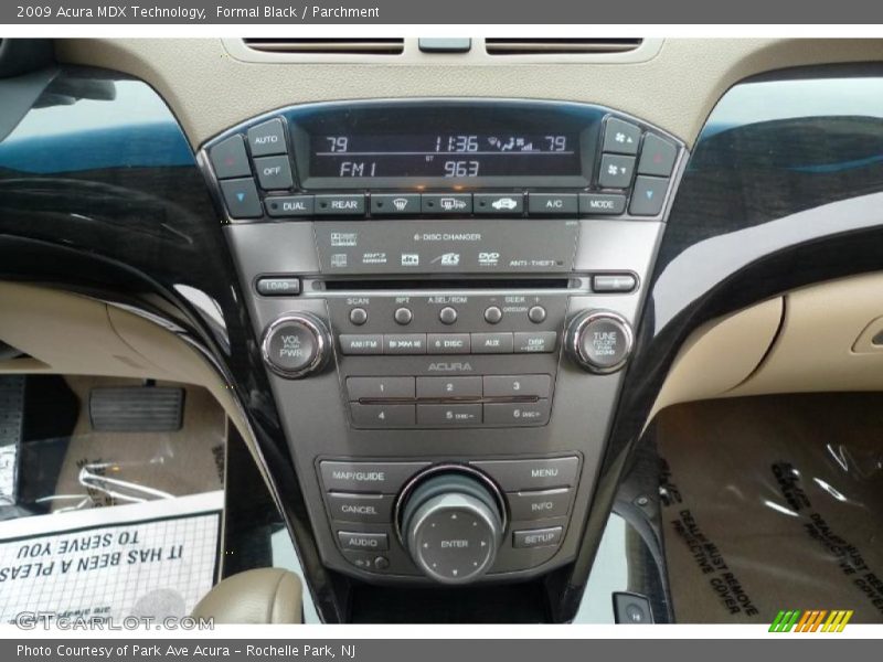 Formal Black / Parchment 2009 Acura MDX Technology
