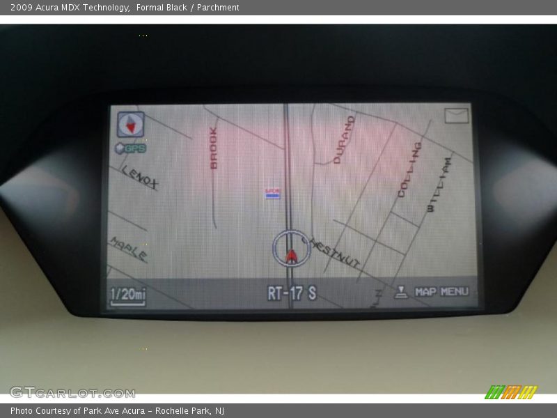 Formal Black / Parchment 2009 Acura MDX Technology