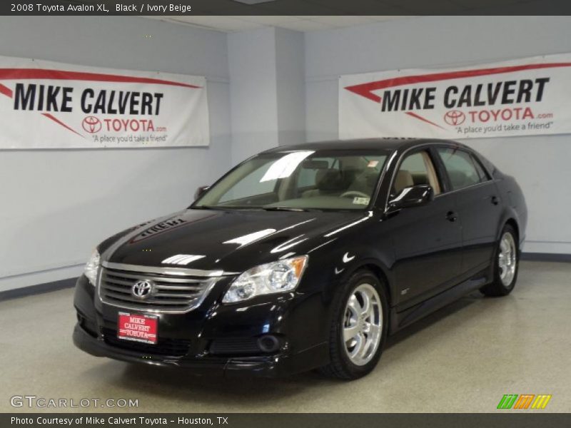 Black / Ivory Beige 2008 Toyota Avalon XL