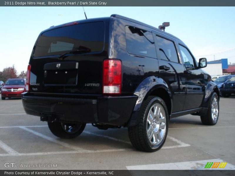 Blackberry Pearl / Dark Slate Gray 2011 Dodge Nitro Heat