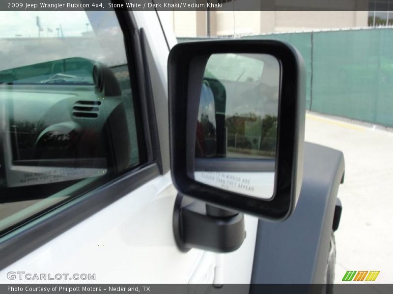 Stone White / Dark Khaki/Medium Khaki 2009 Jeep Wrangler Rubicon 4x4