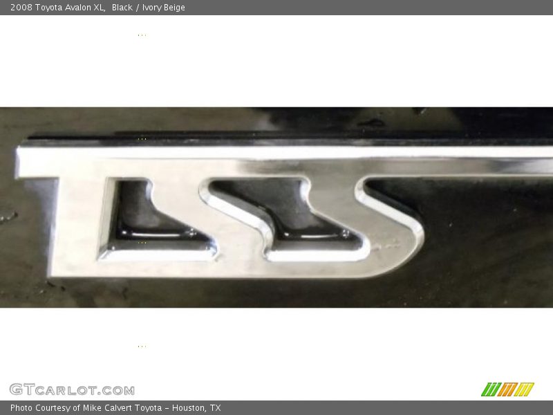 Black / Ivory Beige 2008 Toyota Avalon XL