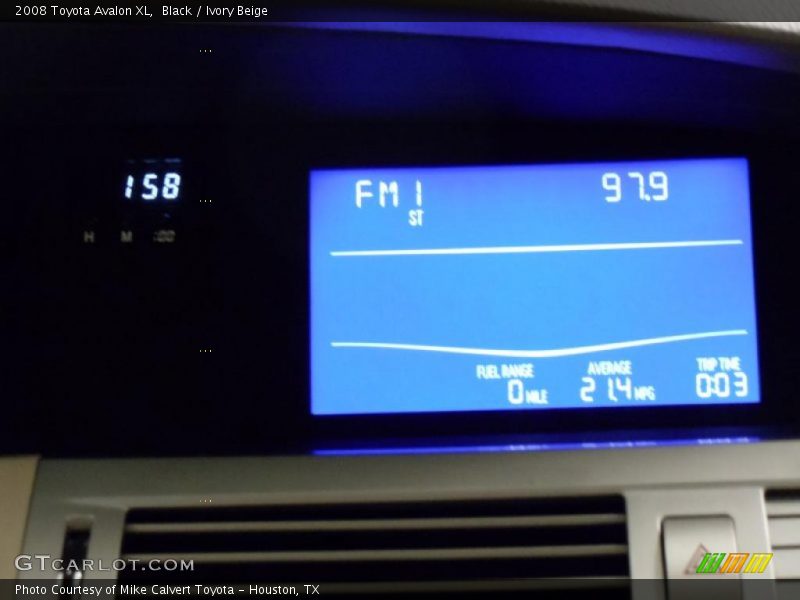Black / Ivory Beige 2008 Toyota Avalon XL