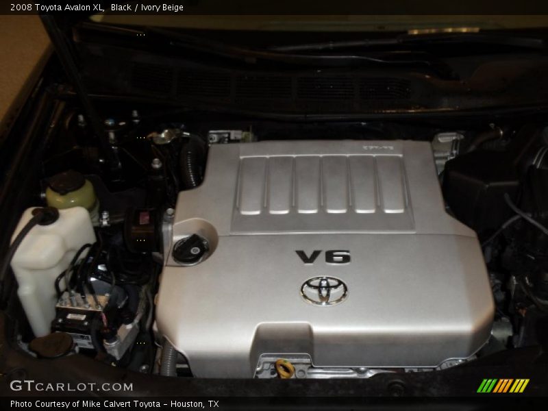 Black / Ivory Beige 2008 Toyota Avalon XL