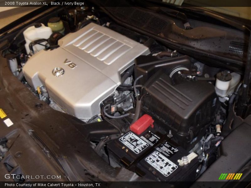 Black / Ivory Beige 2008 Toyota Avalon XL