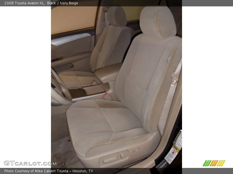 Black / Ivory Beige 2008 Toyota Avalon XL
