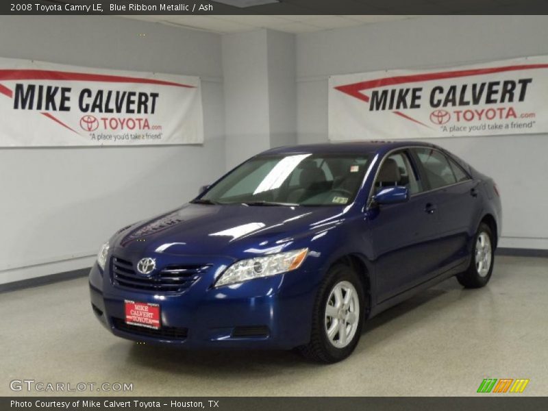 Blue Ribbon Metallic / Ash 2008 Toyota Camry LE