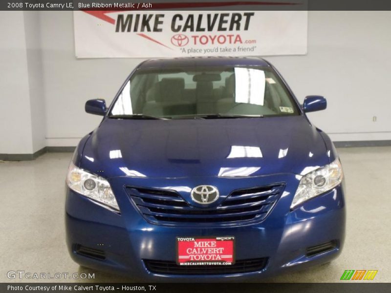 Blue Ribbon Metallic / Ash 2008 Toyota Camry LE