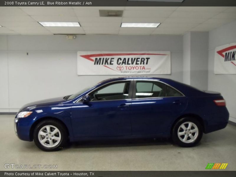 Blue Ribbon Metallic / Ash 2008 Toyota Camry LE