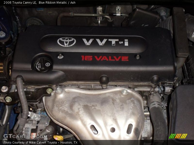 Blue Ribbon Metallic / Ash 2008 Toyota Camry LE