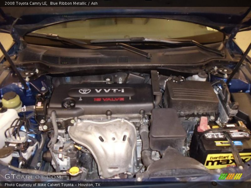 Blue Ribbon Metallic / Ash 2008 Toyota Camry LE