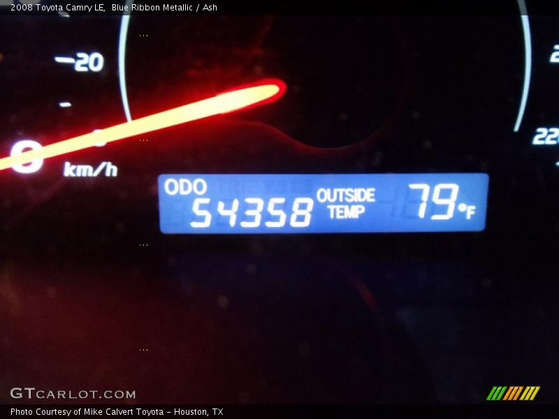 Blue Ribbon Metallic / Ash 2008 Toyota Camry LE