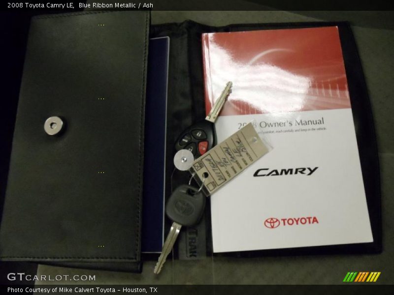 Blue Ribbon Metallic / Ash 2008 Toyota Camry LE