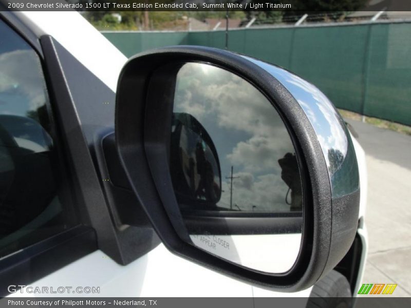 Summit White / Light Titanium 2009 Chevrolet Silverado 1500 LT Texas Edition Extended Cab