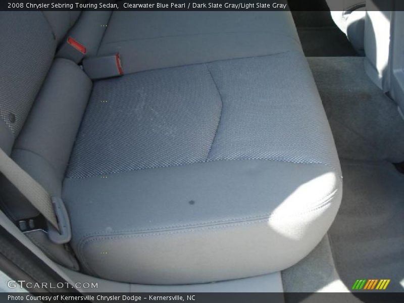 Clearwater Blue Pearl / Dark Slate Gray/Light Slate Gray 2008 Chrysler Sebring Touring Sedan