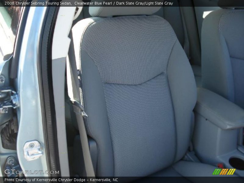 Clearwater Blue Pearl / Dark Slate Gray/Light Slate Gray 2008 Chrysler Sebring Touring Sedan