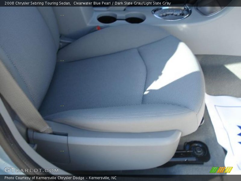 Clearwater Blue Pearl / Dark Slate Gray/Light Slate Gray 2008 Chrysler Sebring Touring Sedan