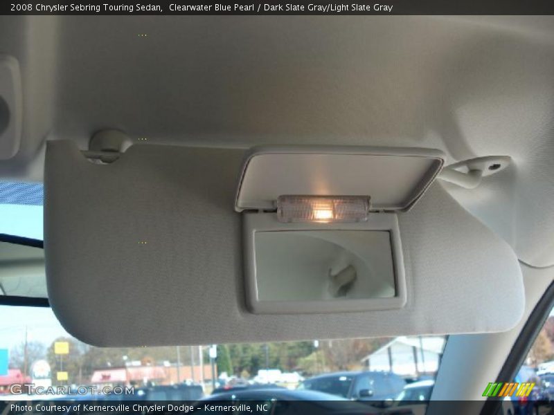 Clearwater Blue Pearl / Dark Slate Gray/Light Slate Gray 2008 Chrysler Sebring Touring Sedan