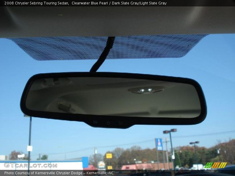 Clearwater Blue Pearl / Dark Slate Gray/Light Slate Gray 2008 Chrysler Sebring Touring Sedan