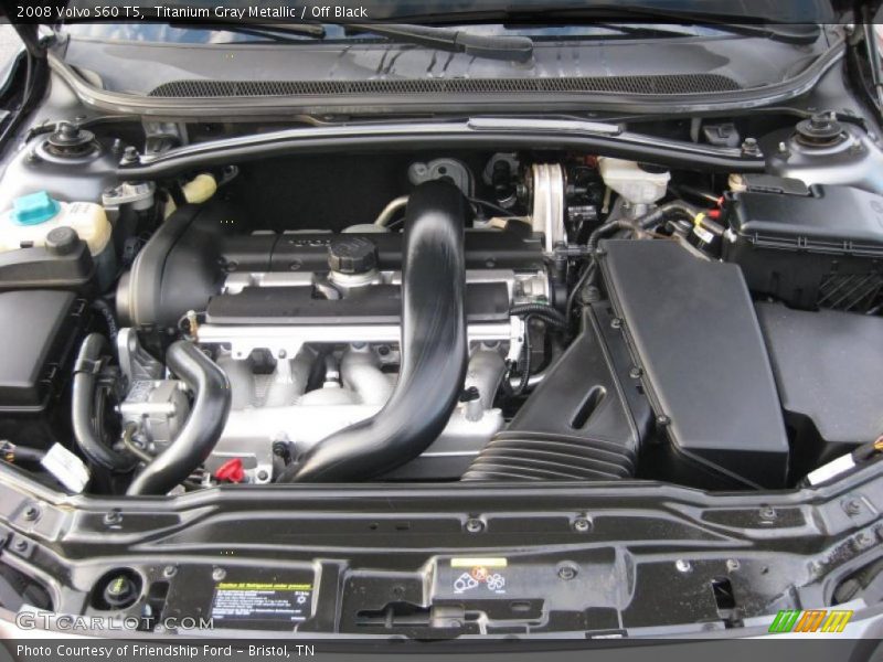  2008 S60 T5 Engine - 2.4 Liter T5 Turbocharged DOHC 20-Valve 5 Cylinder