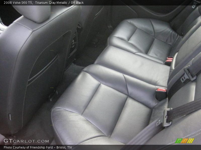  2008 S60 T5 Off Black Interior