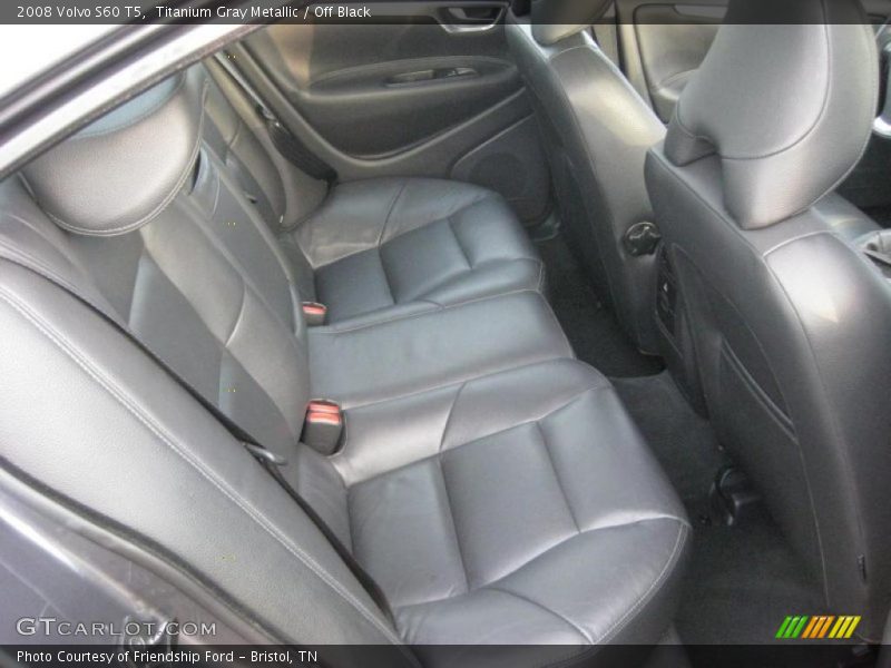  2008 S60 T5 Off Black Interior