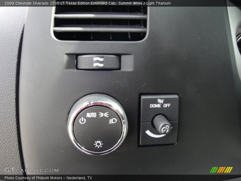 Summit White / Light Titanium 2009 Chevrolet Silverado 1500 LT Texas Edition Extended Cab
