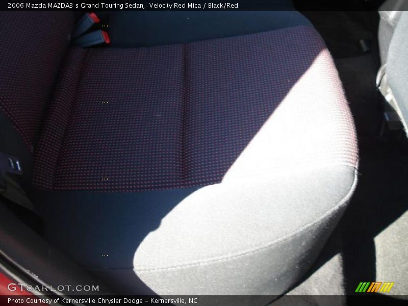 Velocity Red Mica / Black/Red 2006 Mazda MAZDA3 s Grand Touring Sedan