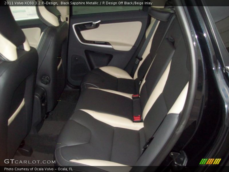  2011 XC60 3.2 R-Design R Design Off Black/Beige Inlay Interior