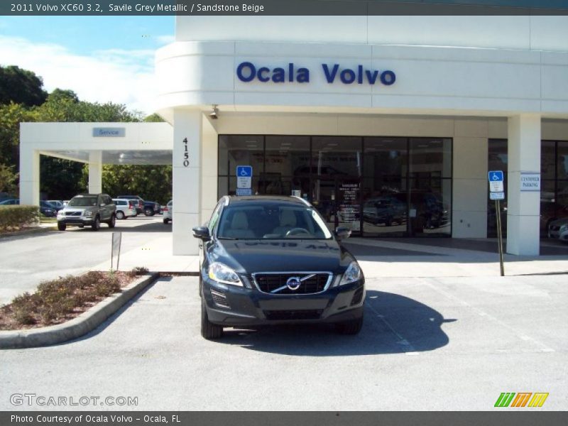 Savile Grey Metallic / Sandstone Beige 2011 Volvo XC60 3.2