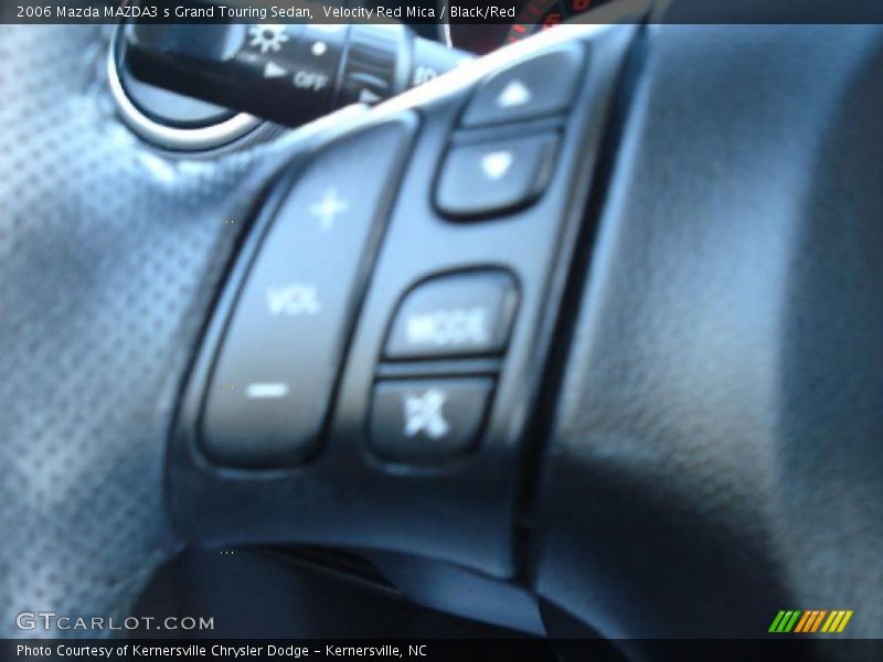 Velocity Red Mica / Black/Red 2006 Mazda MAZDA3 s Grand Touring Sedan